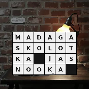 Hasło krzyżówkowe boophis madagascariensis gatunek płaza bezogonowego z rodziny mantellowatych - madagaskolotka jasnooka – rozwiązanie, synonimy, podpowiedzi i definicje krzyżówkowe